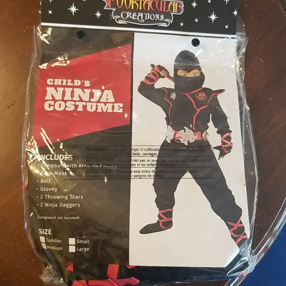 Kid's ninja costume